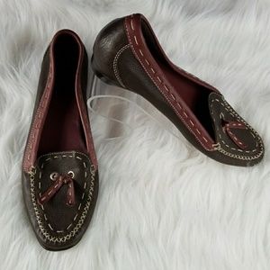 Cole Haan Kiltie Two-Tone Slip On Loafers 7 1/2